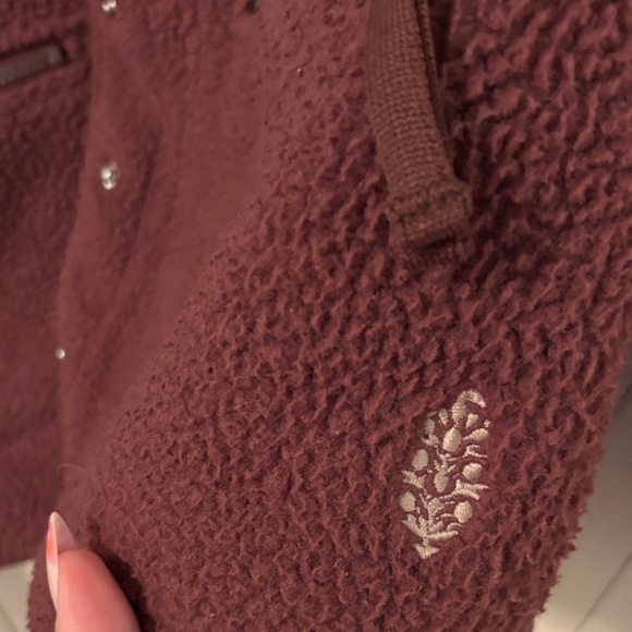 Women’s  Free People Sherpa Fleece Jacket - Picture 3 of 4